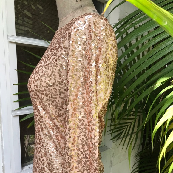 J.C Crew sequence top very good cond small boho - Picture 4 of 6